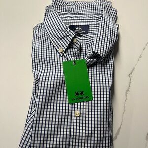 Blue Checkered Men's Shirt